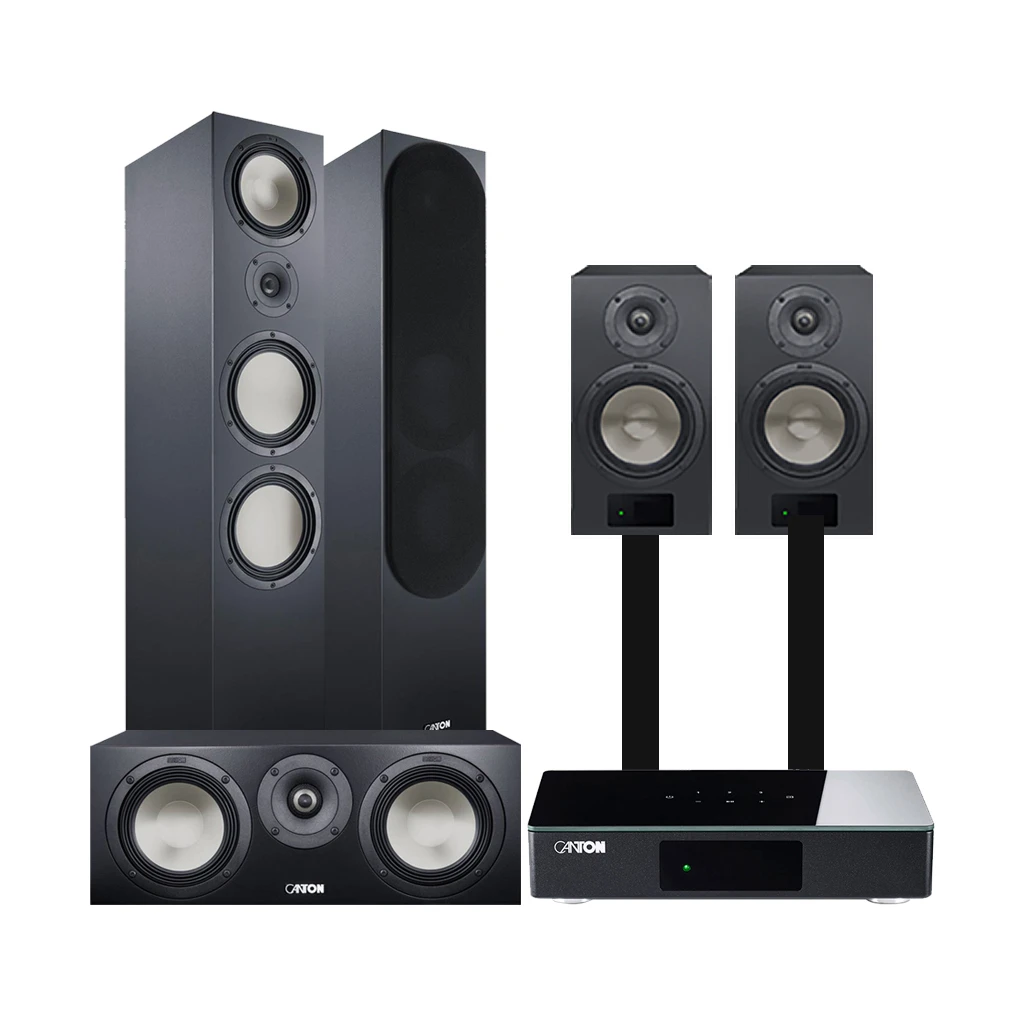 Canton Smart Cinema GLE III Black- комплект домашнего кинотеатра