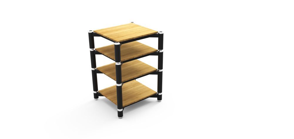 Основание для стойки NorStone Spider под Hi-Fi аппаратуру материал полки бамбук