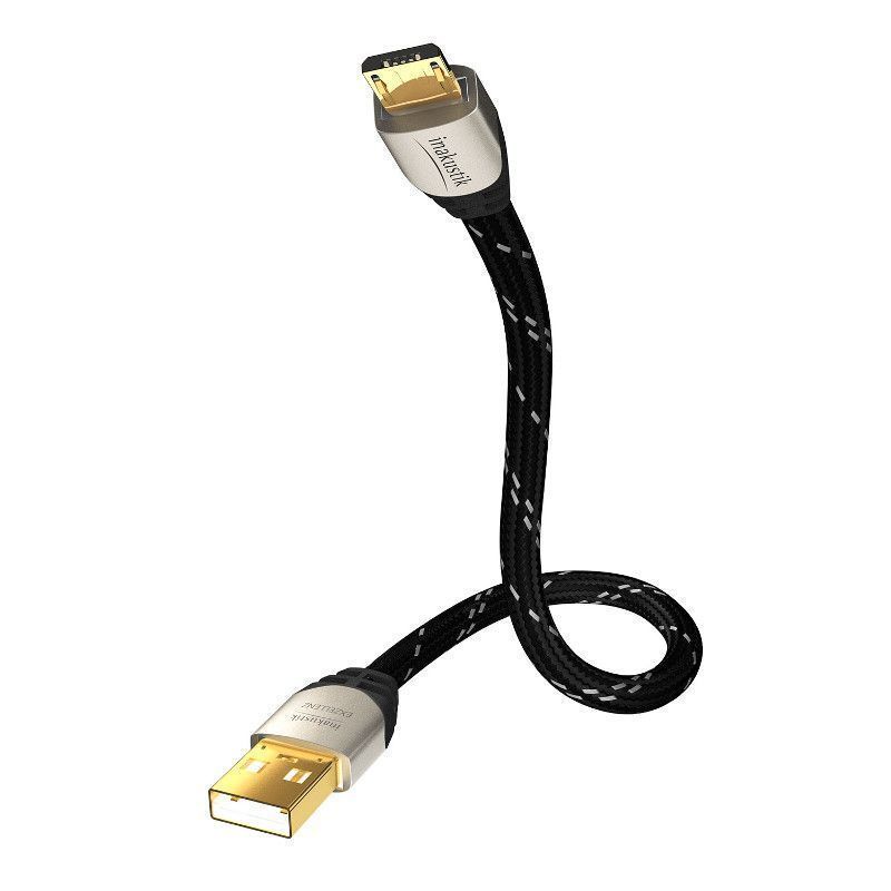 Inakustik Exzellenz High Speed Micro USB 2.0 1.0 m кабель межблочный