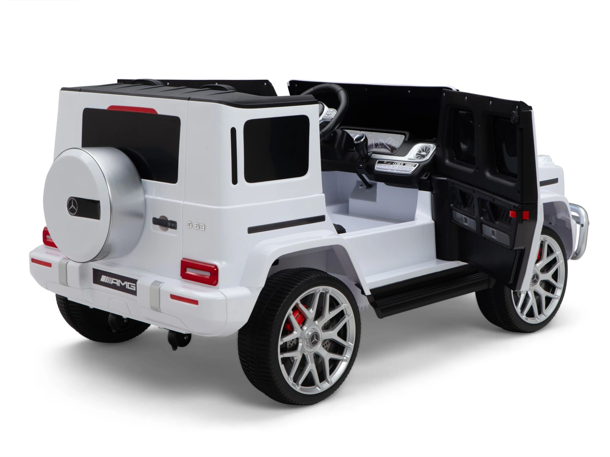 Детский электромобиль Mercedes G63 AMG 4WD 24V - S307-WHITE