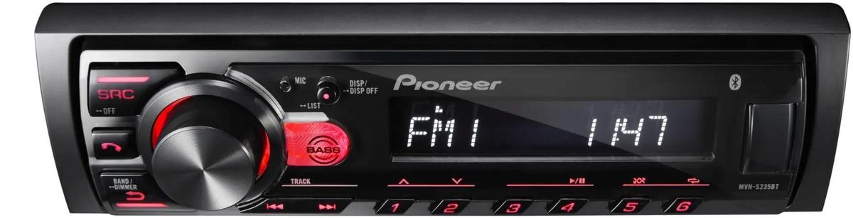 Flash PIONEER MVH-S235BT Автомагнитола