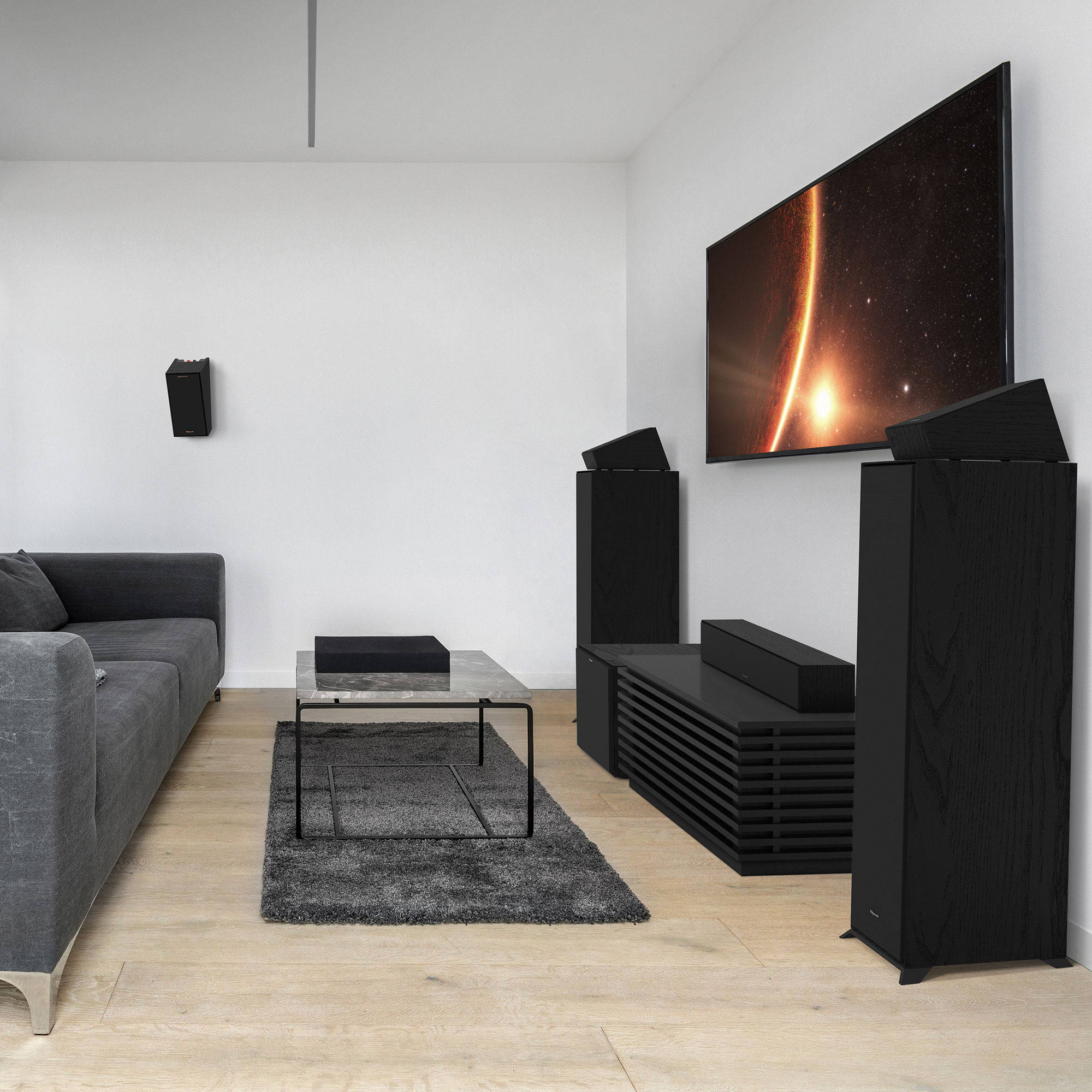 Klipsch R-600F Black Напольная акустика
