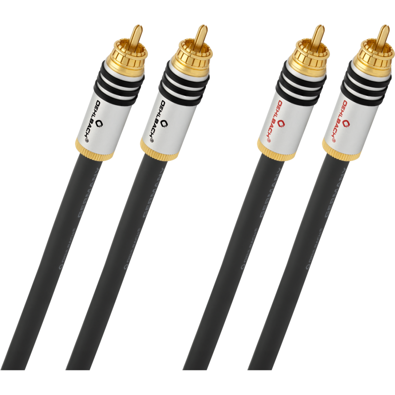 Oehlbach EXCELLENCE NF 14 Master Set symm. 2x1m platinum Аудио кабель NF RCA D1C2017