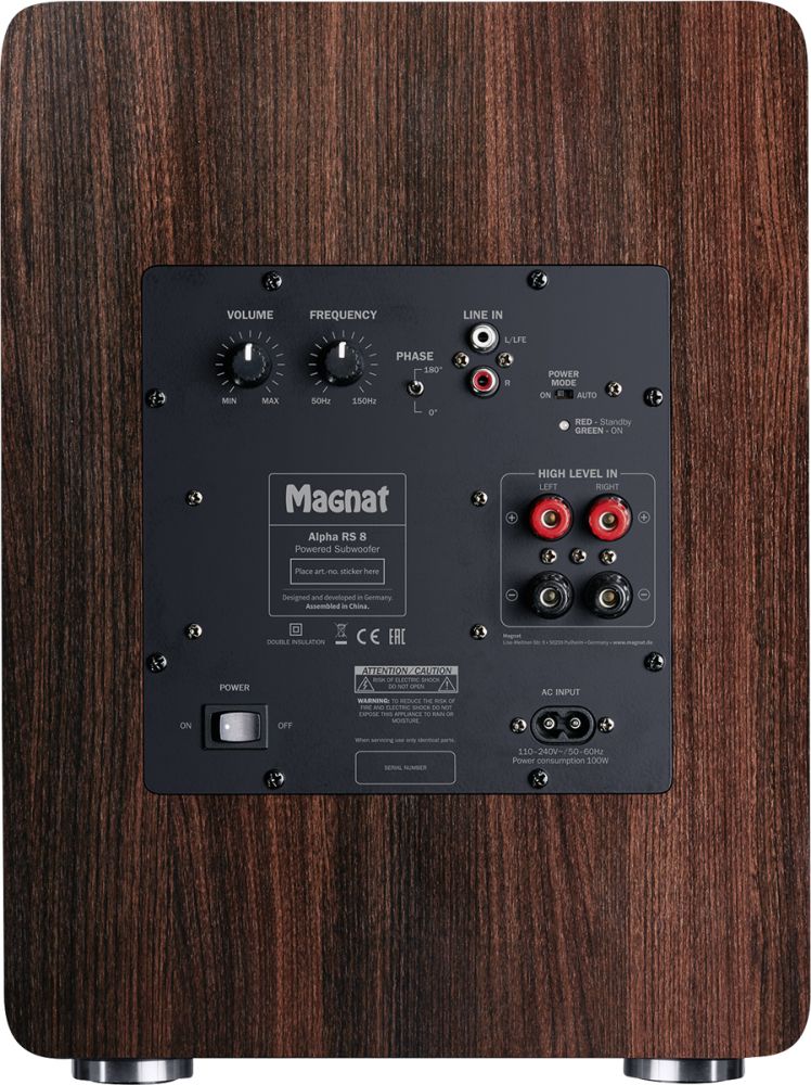 Magnat Alpha RS 8 (Mocca) Сабвуфер