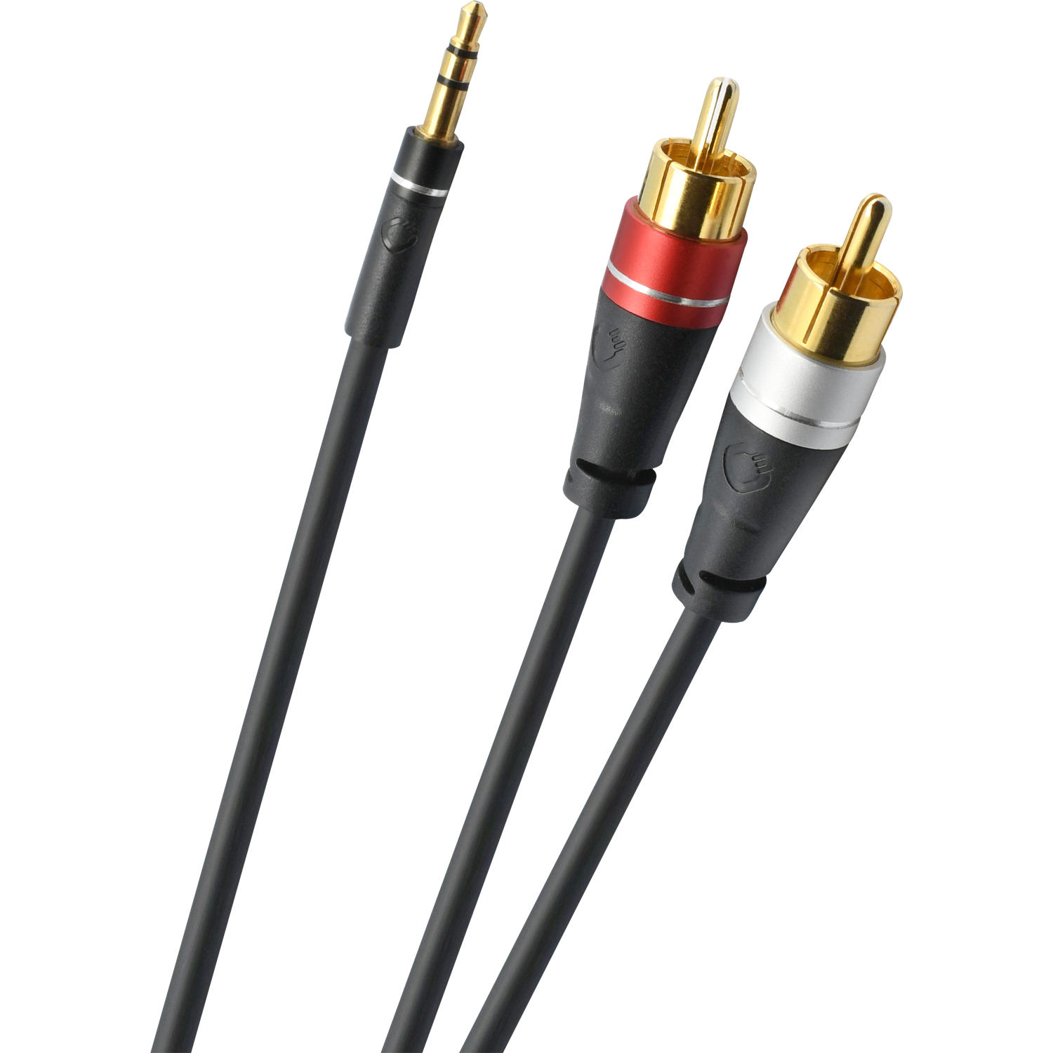 Oehlbach EXCELLENCE Select Audio Jack RCA Link, Audio cable 3,5-Ci 2,0m bw кабель межблочный D1C33191