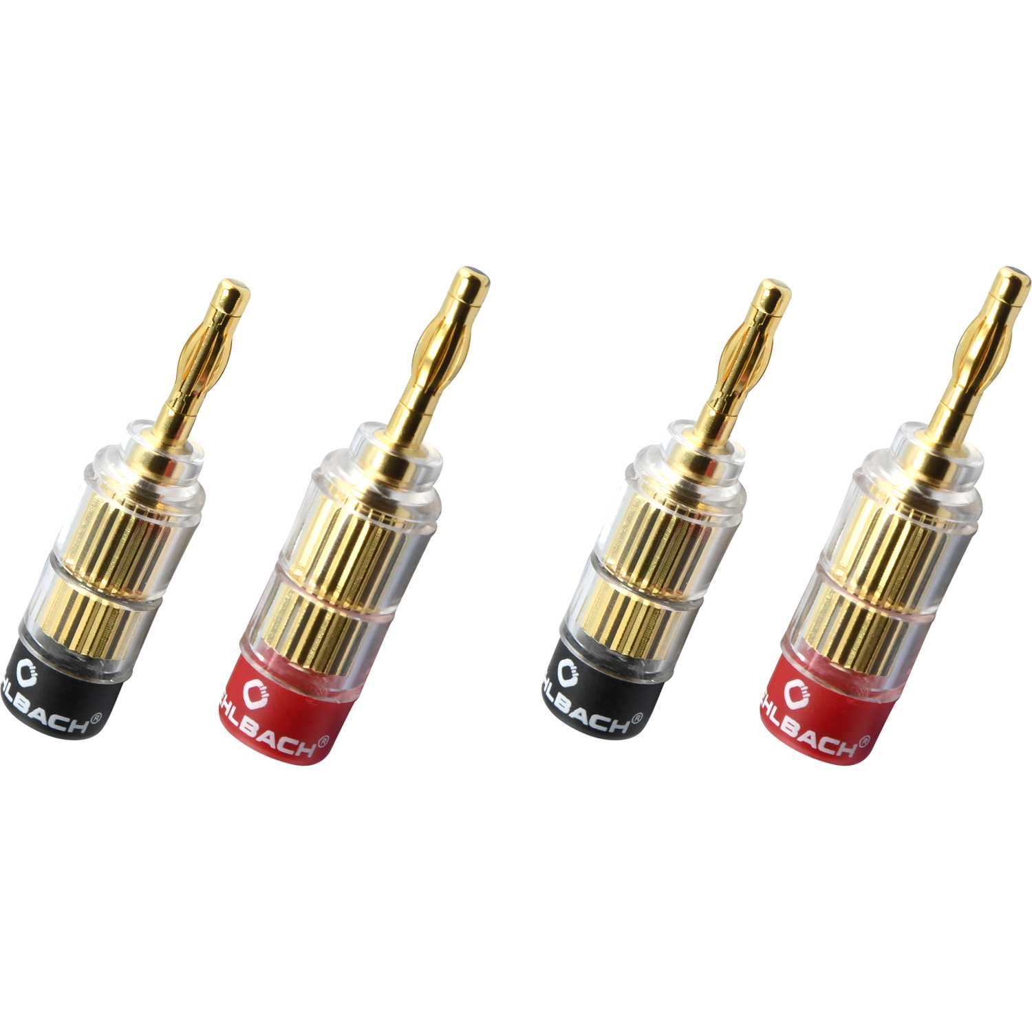 Oehlbach EXCELLENCE Banana Solution 5 1,5mm2 - 6mm2  4 pcs Коннекторы Банан D1C3020