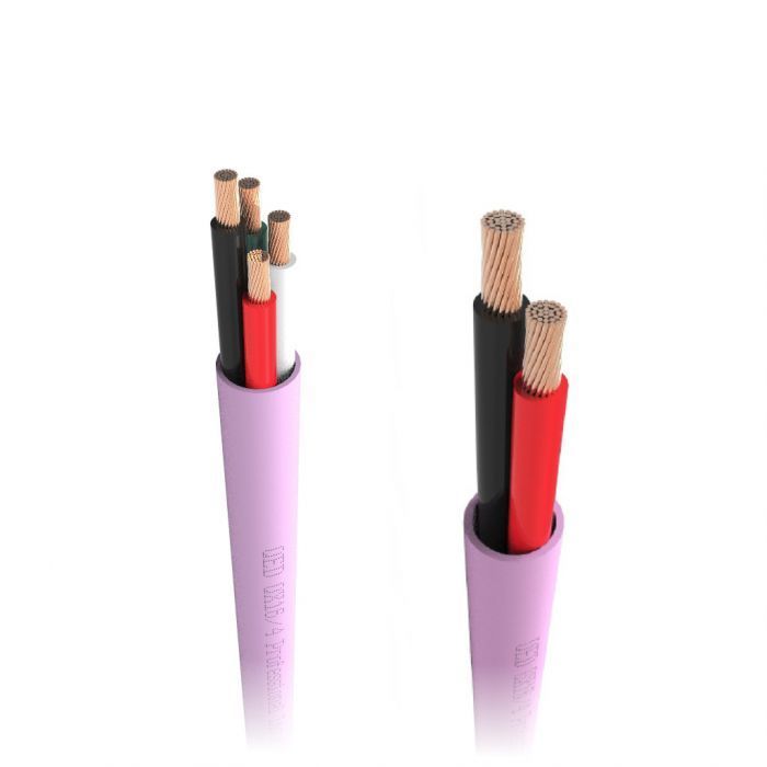 QED QX16/2 300m Pink LSZH BX кабель акустический двужильный без галогенов катушка 300 м (QE4015)