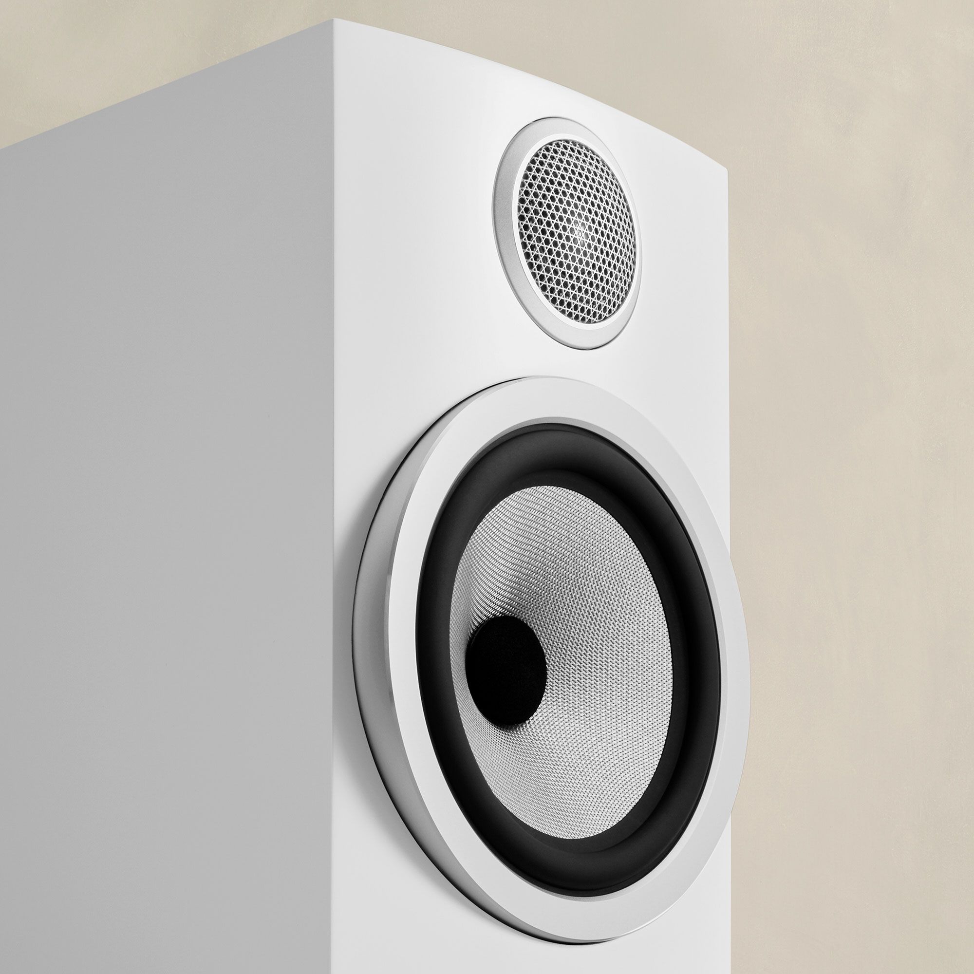 Bowers & Wilkins 706 S3 Satin White полочная АС