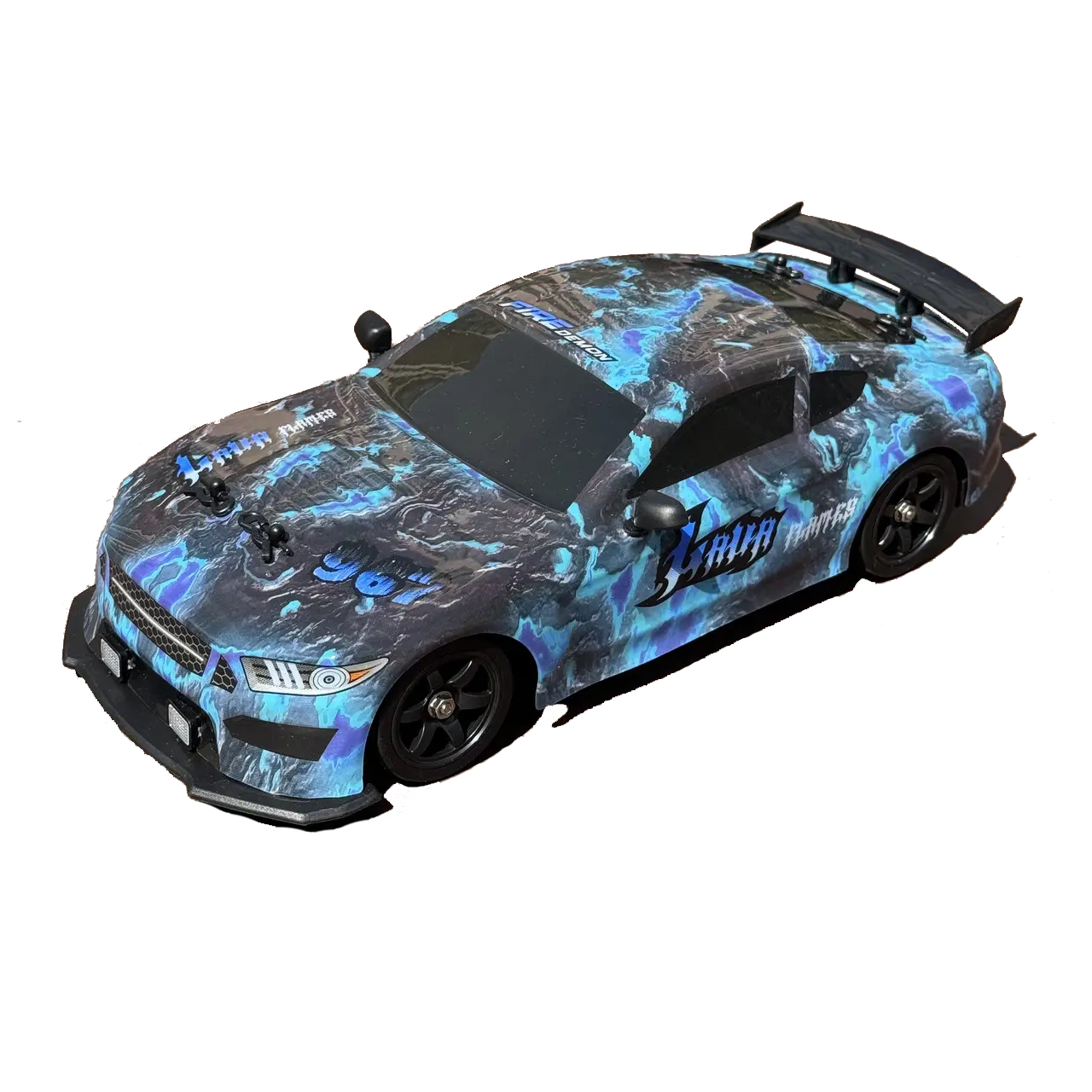 Радиоуправляемая машина для дрифта HB Ford Mustang (4WD, свет, пар, акб, 1:16) - SC16A12